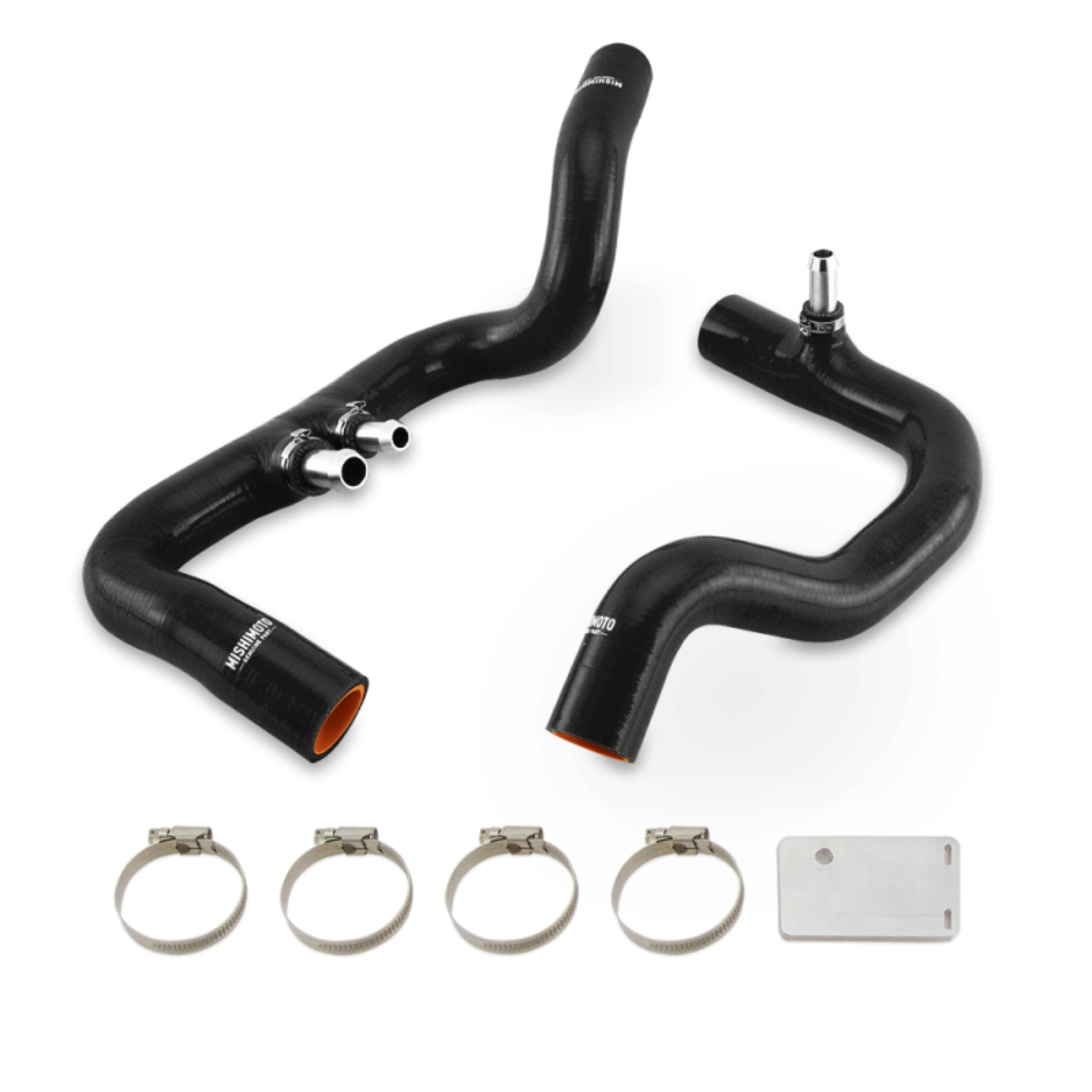 Picture of Mishimoto MM Silicone Hose-Radiator Radiator Hoses - MMHOSE-JLP-18ABK