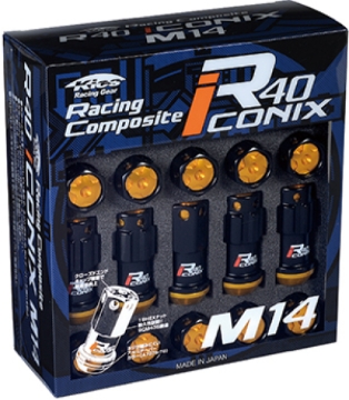 Picture of Project Kics PJK R40 Iconix Lug Nuts - WRIA14KU