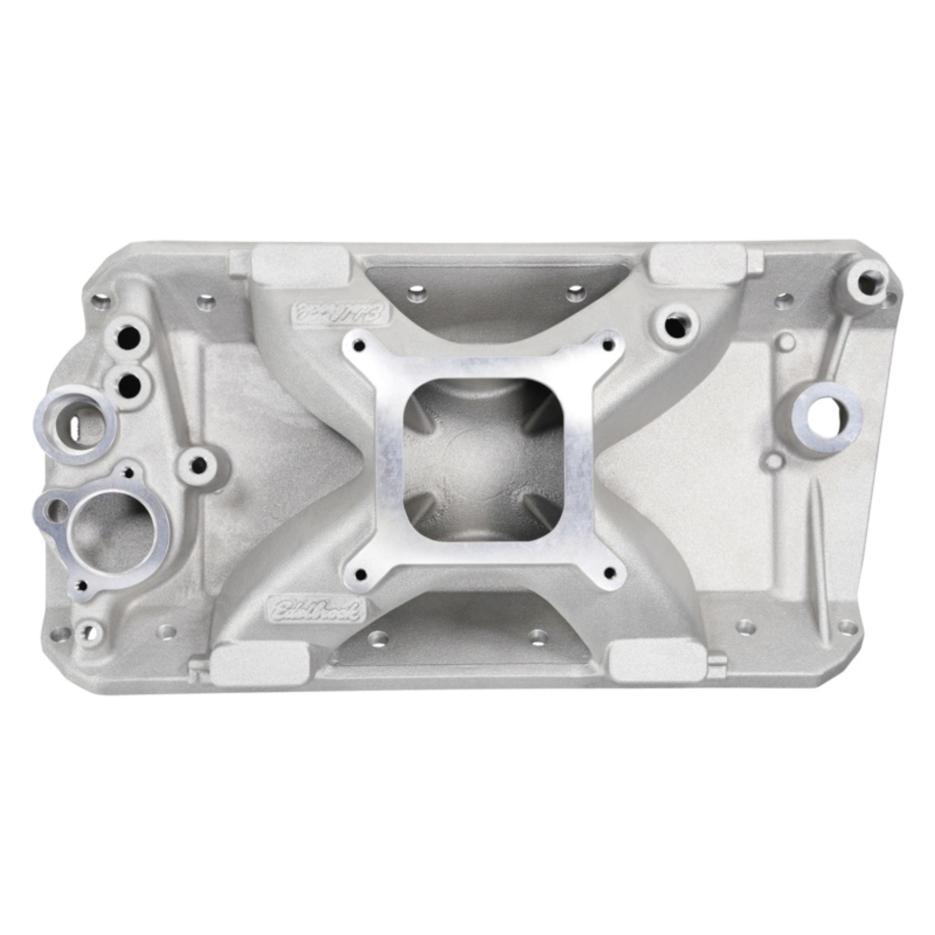 Picture of Victor Jr. Intake Manifold #28110 For 1970-91 AMC 304-401 Carbureted V8, Satin