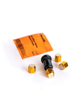 Picture of fifteen52 FFT Valve Stems Wheel Accessories - 52-VALVE-PACK-GOLD