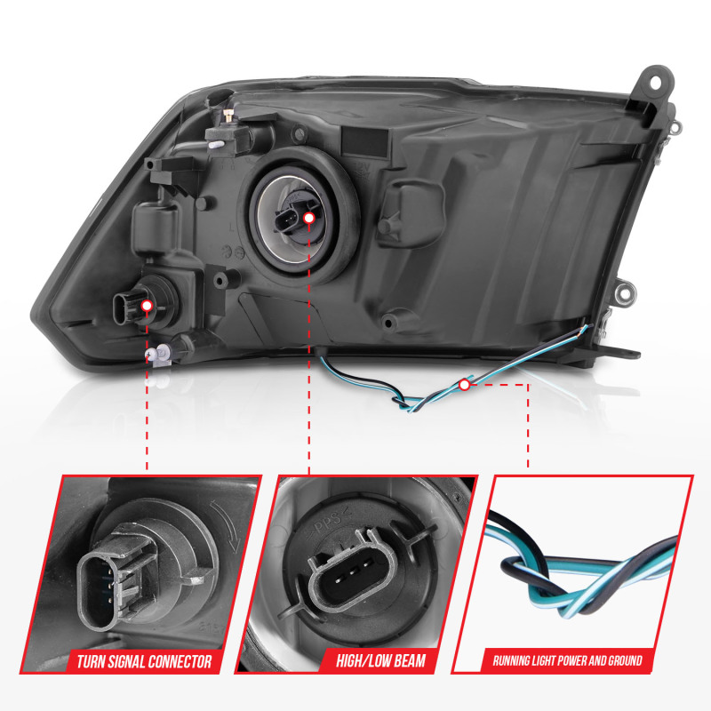 Picture of ANZO ANZ Crystal Headlights - 111515