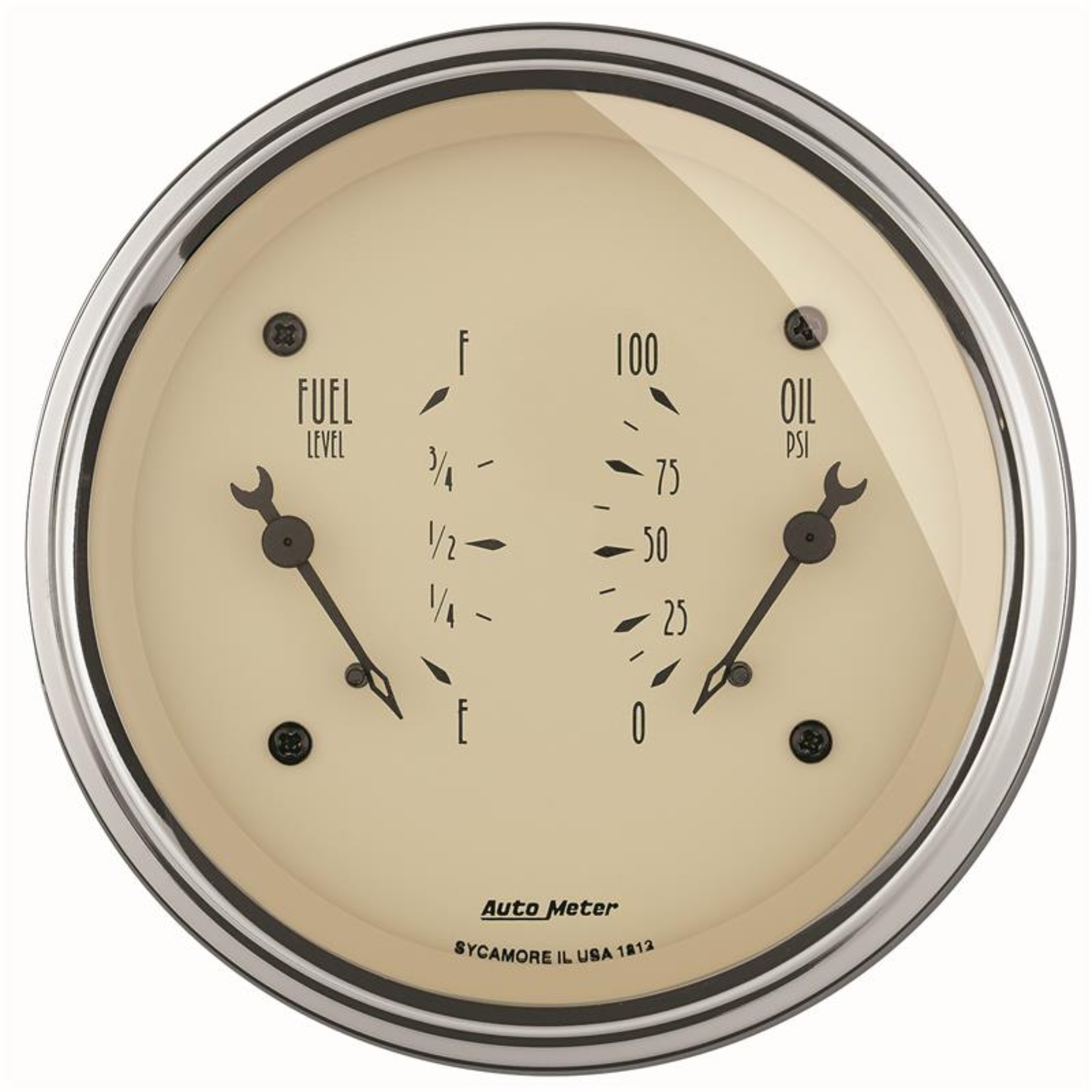 Picture of AutoMeter AM Antique Beige Gauges - 1813