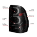 Picture of ANZO ANZ LED Taillights - 311372