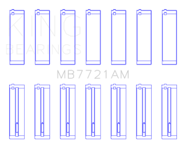 Picture of King Engine Bearings KING Main Bearings - MB7721AM