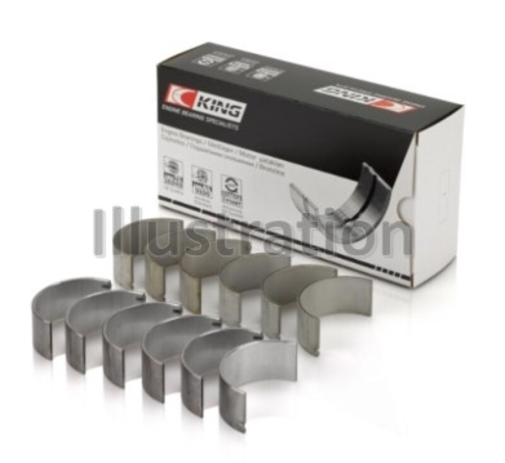Picture of King Engine Bearings KING Connecting Rod Bearings - CR6799XA