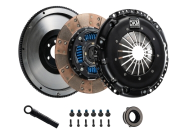 Picture of DKM Clutch 00-06 VW GTI 1.8T 5Spd MC Perf. Segmented Ceramic Clutch Kit w/ Flywheel