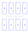 Picture of King Engine Bearings KING Performance Rod Bearings - CR4104XPC