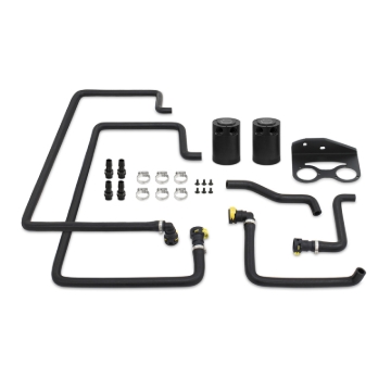 Picture of Mishimoto MM Baffled Oil Catch-Kit Oil Catch Cans - MMBCC-F27T-18SBE
