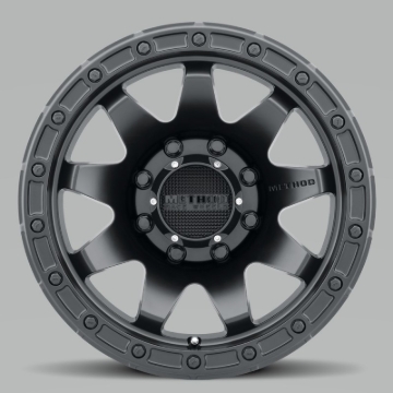 Picture of Method MR317 18x9 +18mm Offset 8x6.5 130.81mm CB Matte Black Wheel