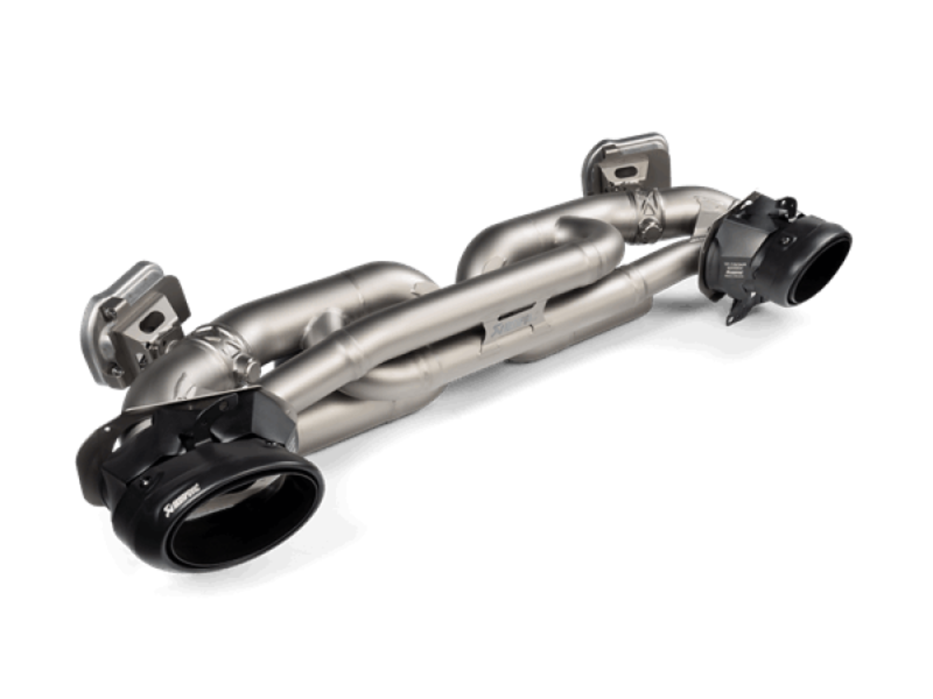 Picture of Akrapovic AKR Tail Pipe Set-Titanium - TP-T/S/33