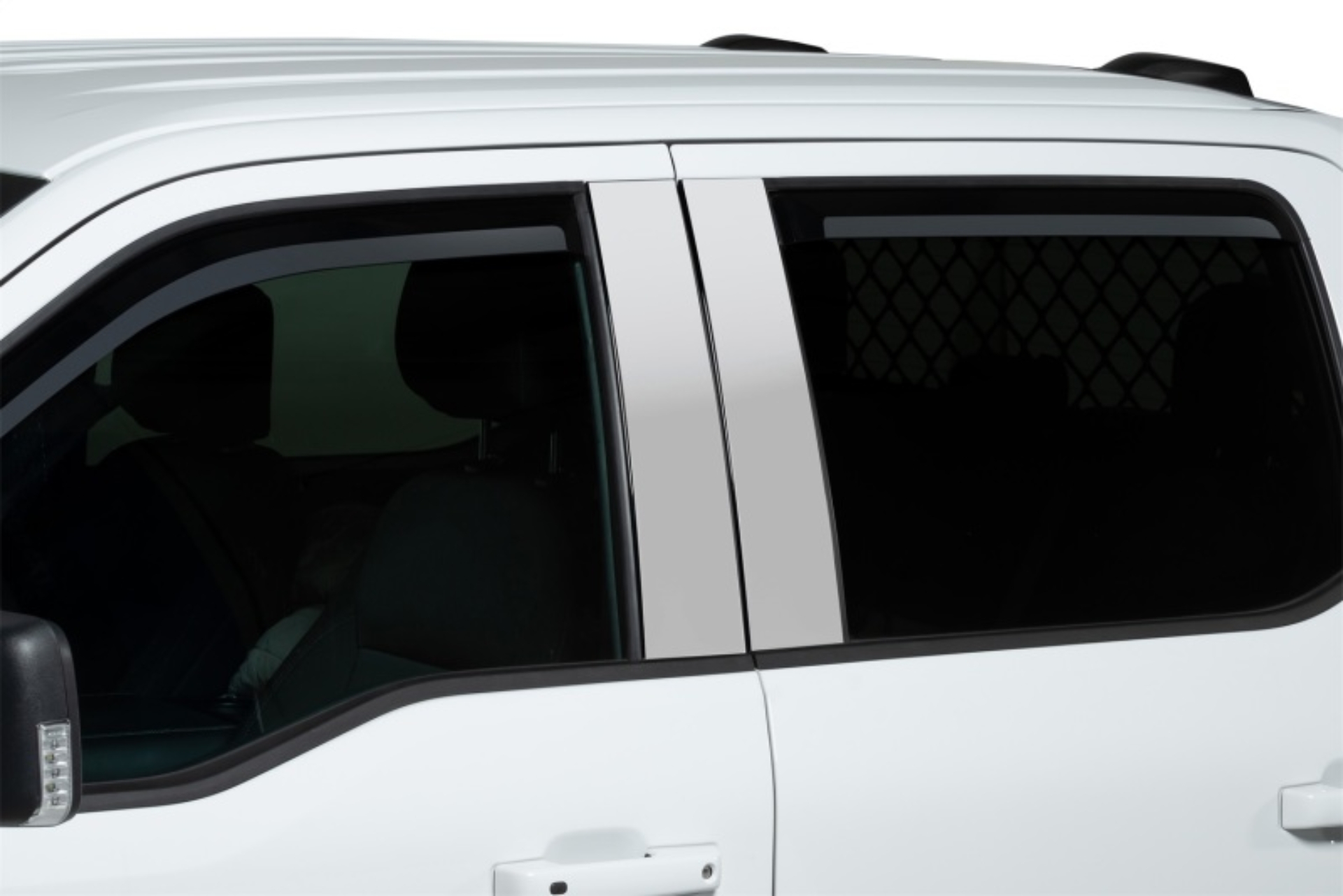 Picture of Putco PUT Element Chrm Window Visors Wind Deflectors - 480026