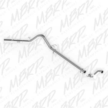 Picture of MBRP Down Pipe Back Exhaust AL - S6282AL