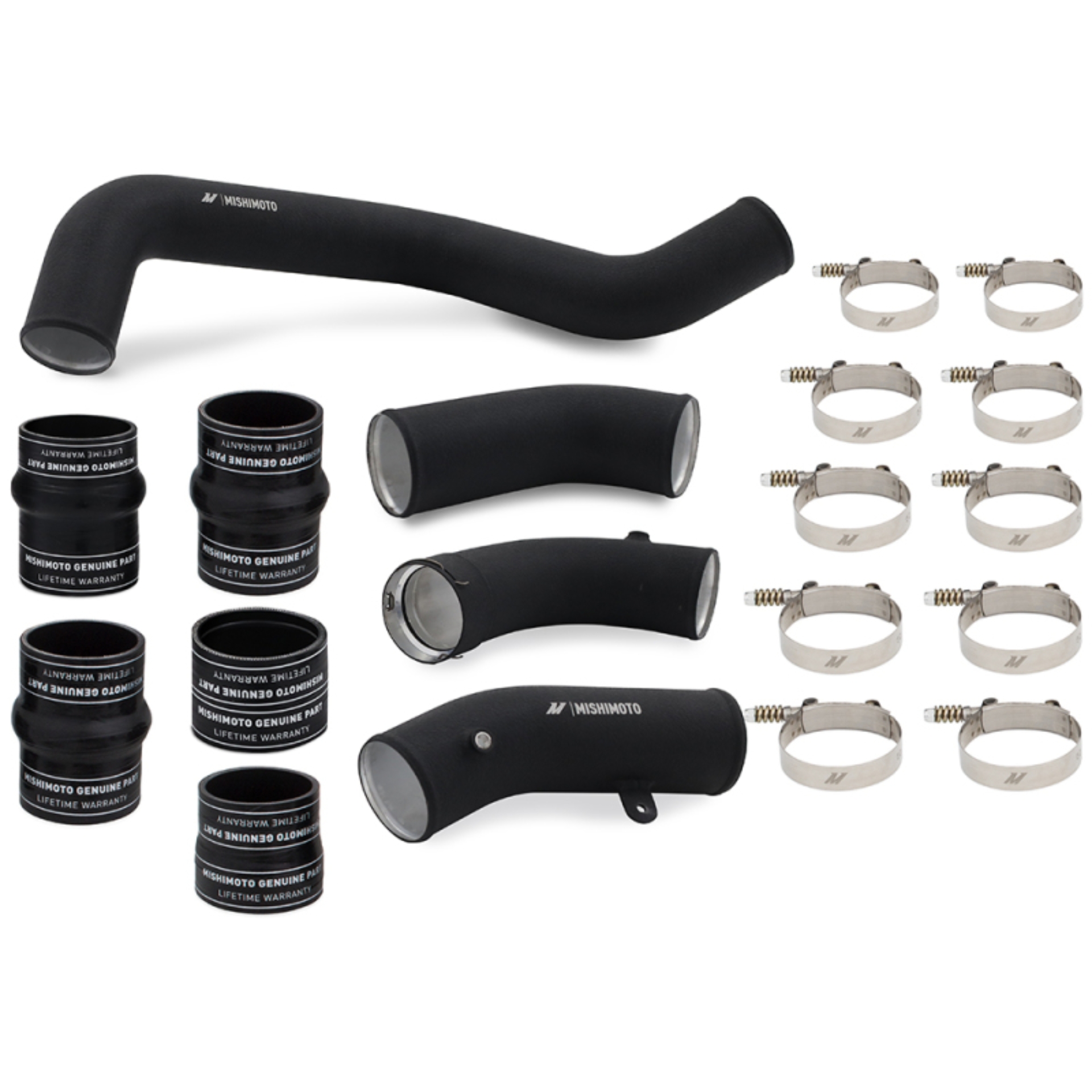 Picture of Mishimoto MM Intercooler Pipe/Boot Kits Intercooler Pipe Kits - MMICP-DMAX-17KWBK