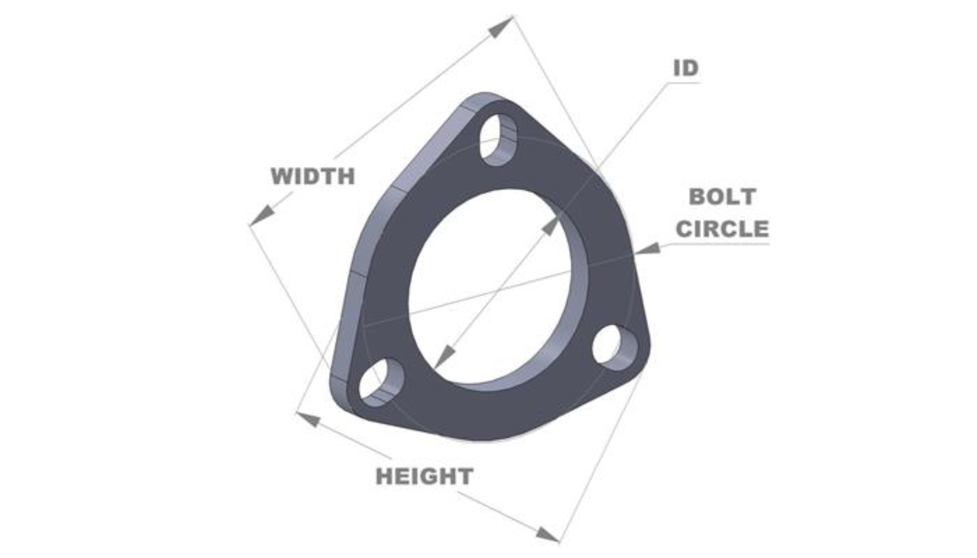 Picture of Vibrant VIB Flanges-Exhaust - 1481S