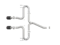 Picture of aFe Exhaust Axle Back - 49-36625-C