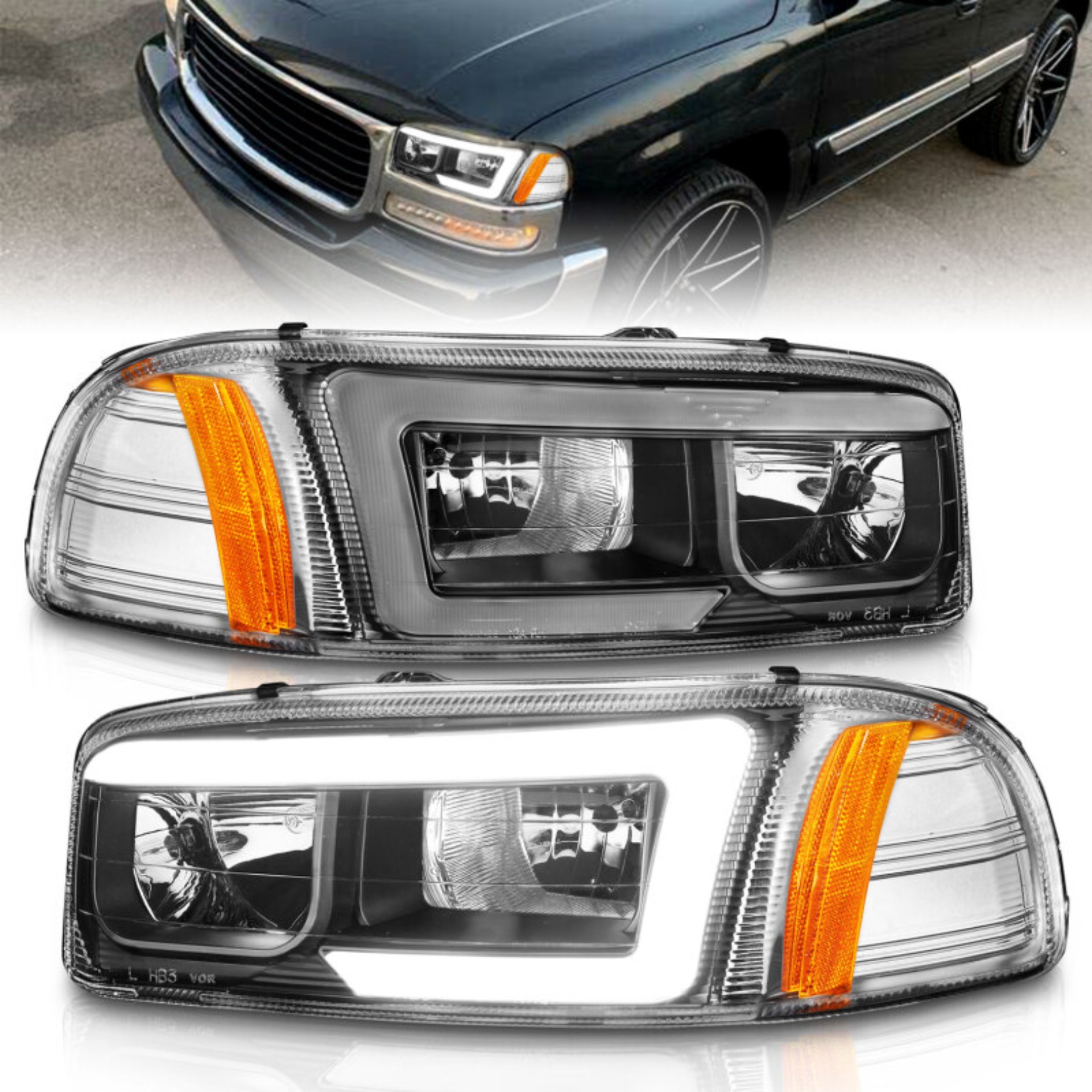 Picture of ANZO ANZ Crystal Headlights - 111522