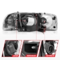 Picture of ANZO ANZ Crystal Headlights - 111522