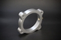 Picture of Torque Solution TQS TB Spacer-Silver Throttle Body Spacers - TS-TBS-021