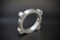 Picture of Torque Solution TQS TB Spacer-Silver Throttle Body Spacers - TS-TBS-021