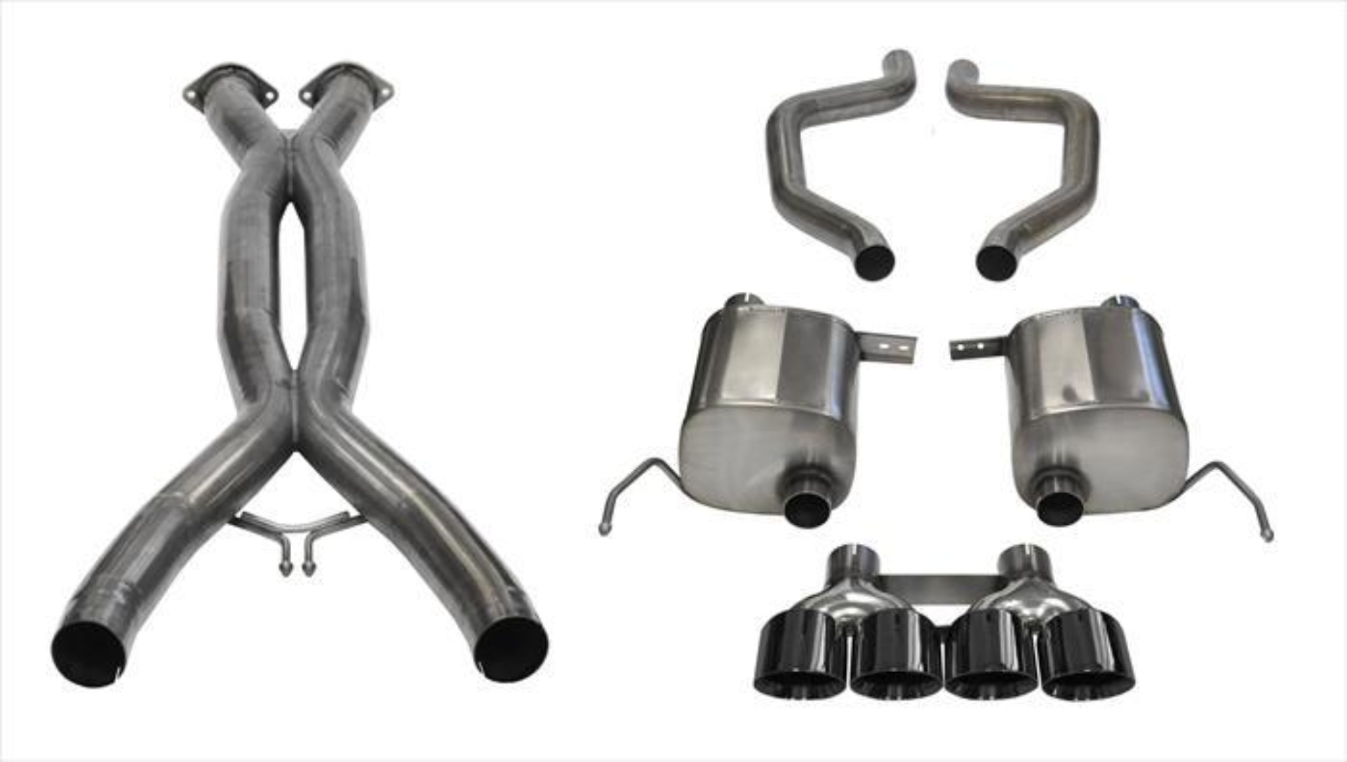 Picture of CORSA Performance COR Cat-Back Xtreme - 14766CBBLK