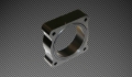 Picture of Torque Solution TQS TB Spacer-Black Throttle Body Spacers - TS-TBS-022B