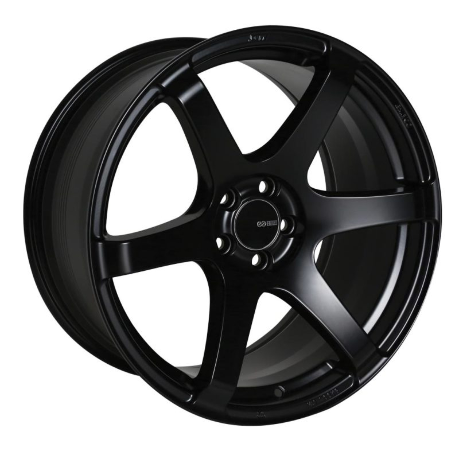 Picture of Enkei T6S 18x8 32mm Offset 5x120 Bolt Pattern 72.6 Bore Matte Black Wheel