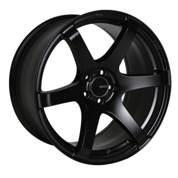 Picture of Enkei T6S 18x8 42mm Offset 5x120 Bolt Pattern 72.6 Bore Matte Black Wheel