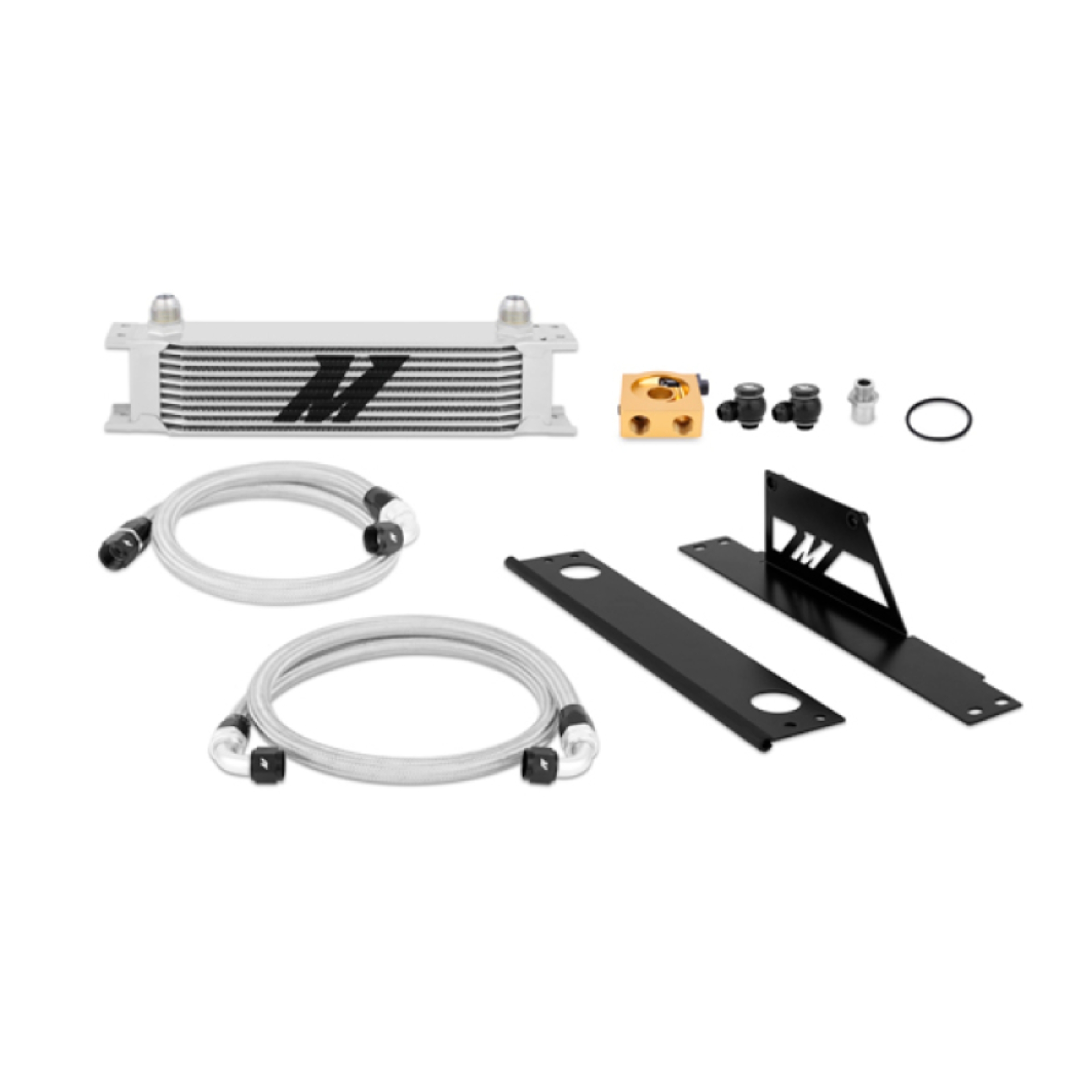 Picture of Mishimoto MM Oil Cooler-Kits-Tstat - MMOC-WRX-01T