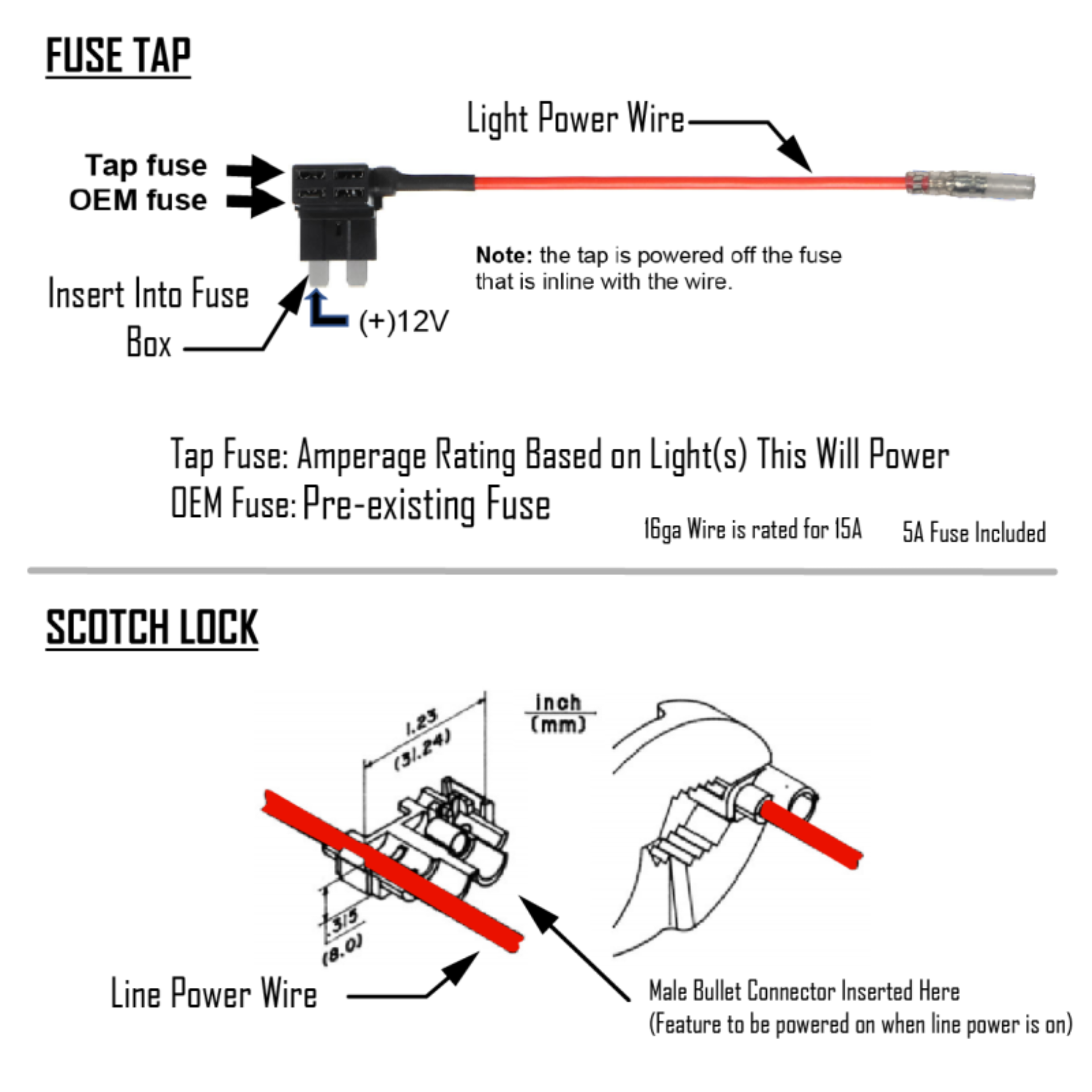 Picture of Baja Designs BAJ Wiring Harness Light Accessories and Wiring - 639209