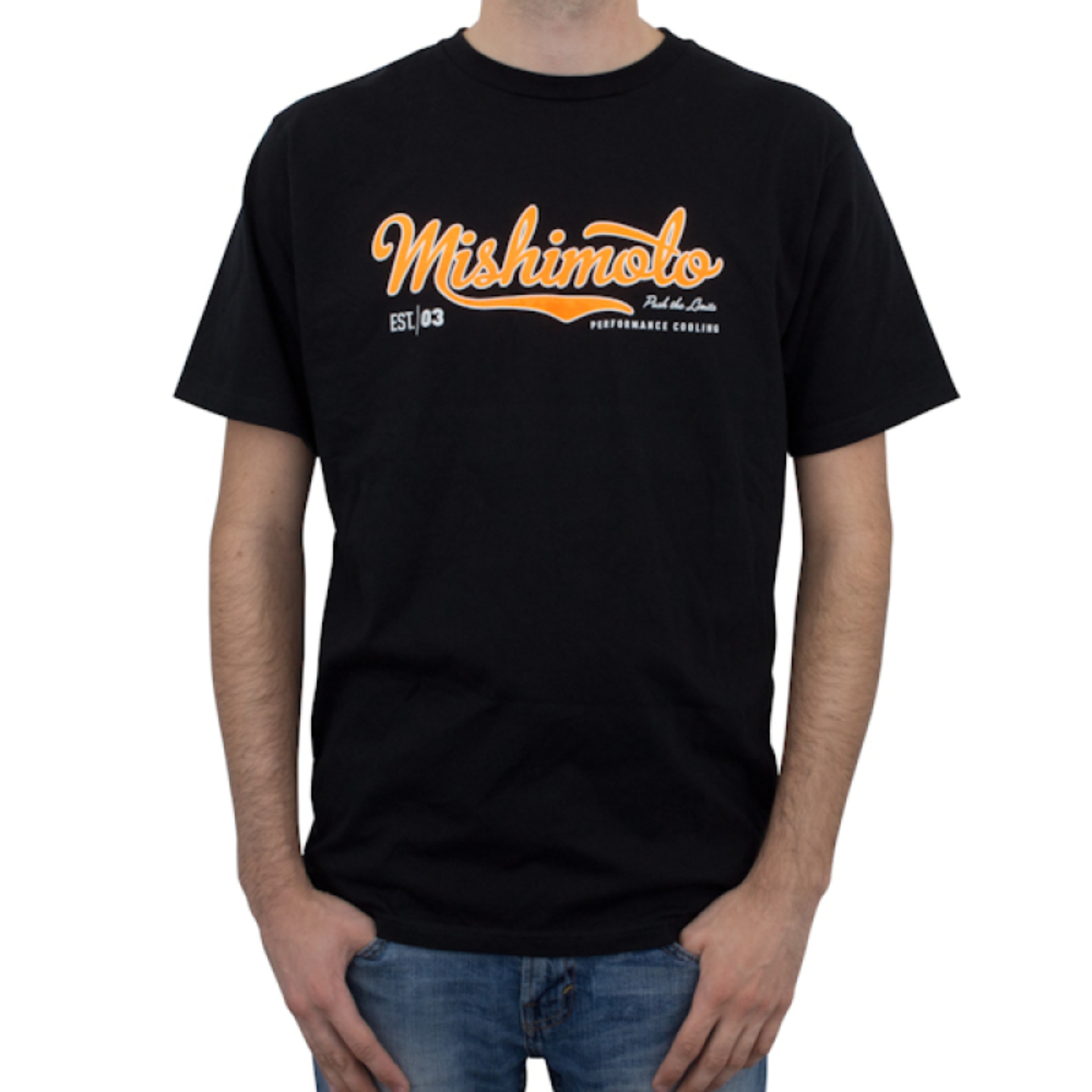 Picture of Mishimoto MM Shirts - MMAPL-SCRIPT-BKL