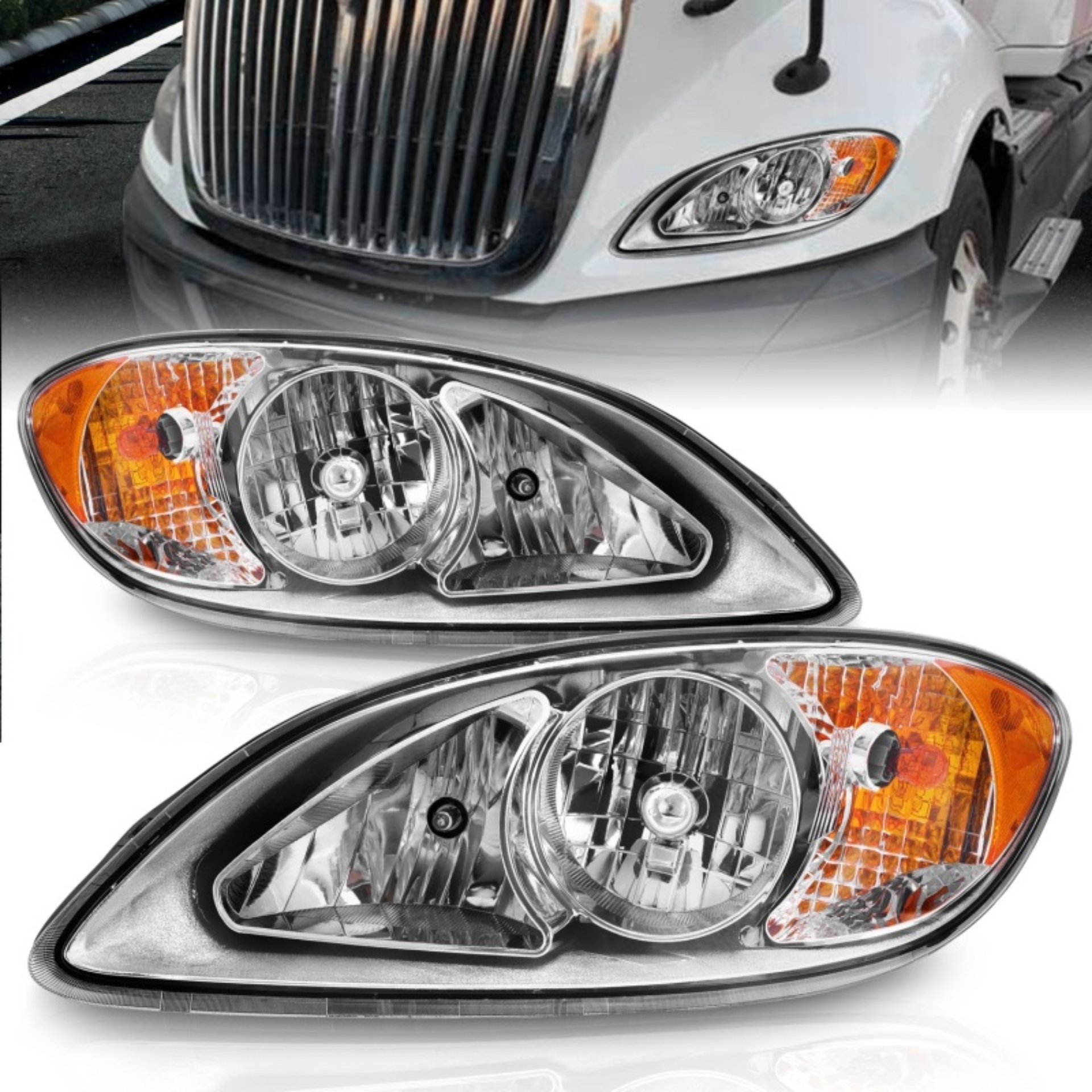 Picture of ANZO ANZ Crystal Headlights - 131033