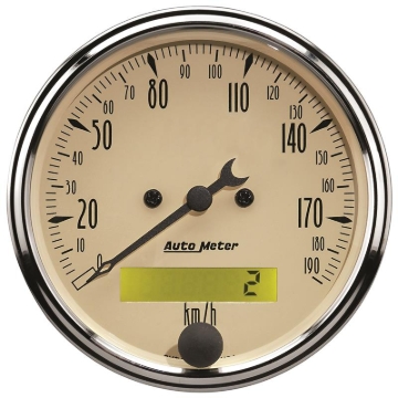 Picture of AutoMeter AM Antique Beige Gauges - 1887-M