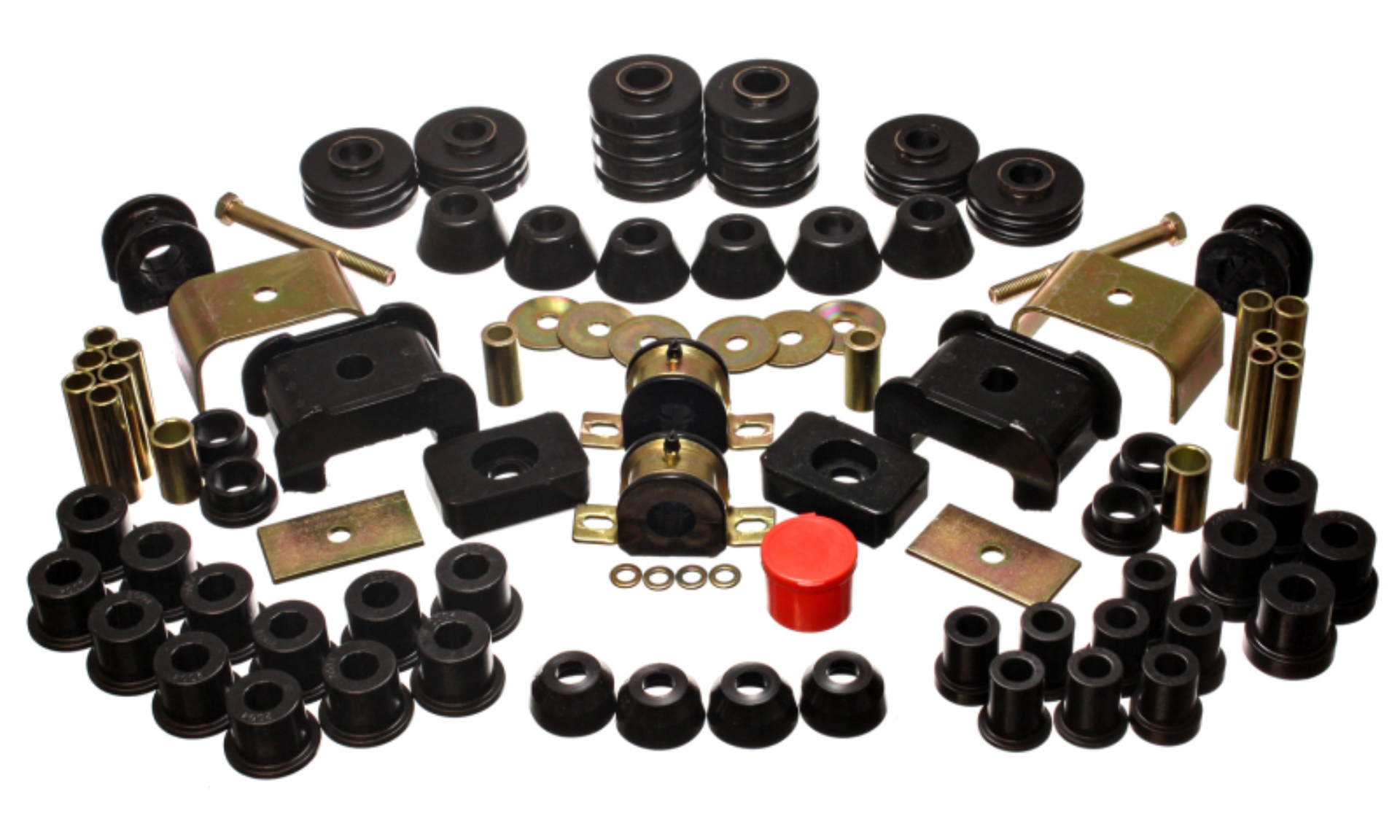 Picture of Energy Suspension ES Hyper-Flex Sets-Black Bushings - 3.18105G