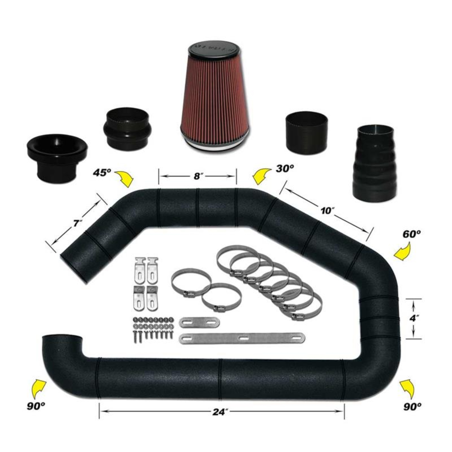 Picture of Airaid AIR U-Build-It Kit Air Intake Components - 101-400