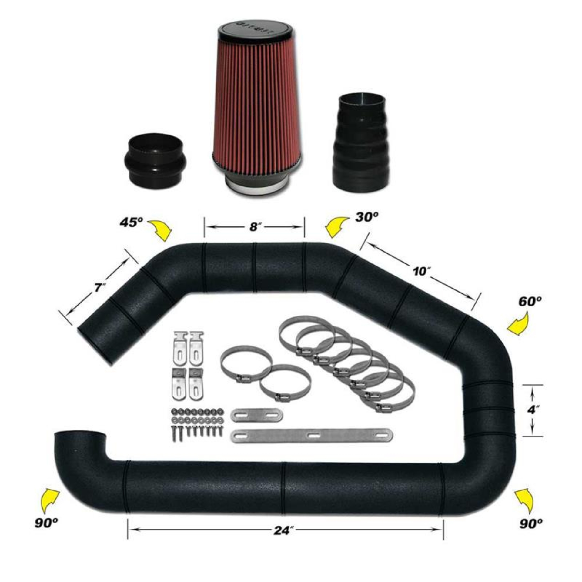 Picture of Airaid AIR U-Build-It Kit Air Intake Components - 101-401