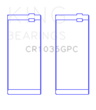 Picture of King Engine Bearings KING Connecting Rod Bearings - CR1035GPC.026