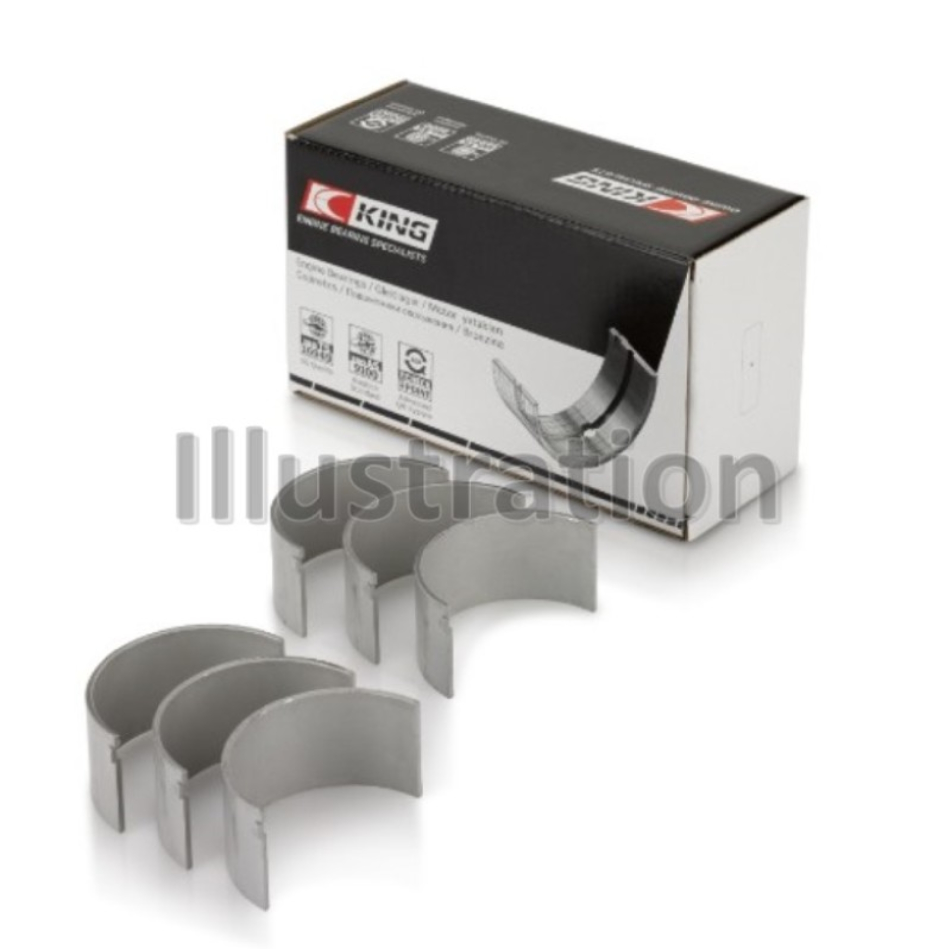 Picture of King Engine Bearings KING Connecting Rod Bearings - CR359SV0.25