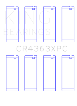 Picture of King Engine Bearings KING Connecting Rod Bearings - CR4363XPC