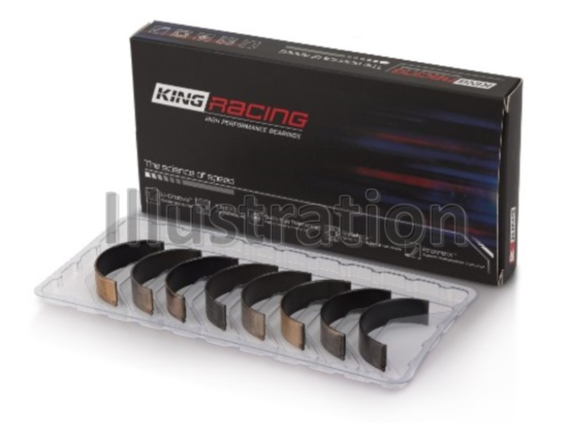 Picture of King Engine Bearings KING Connecting Rod Bearings - CR4607XPSTDX