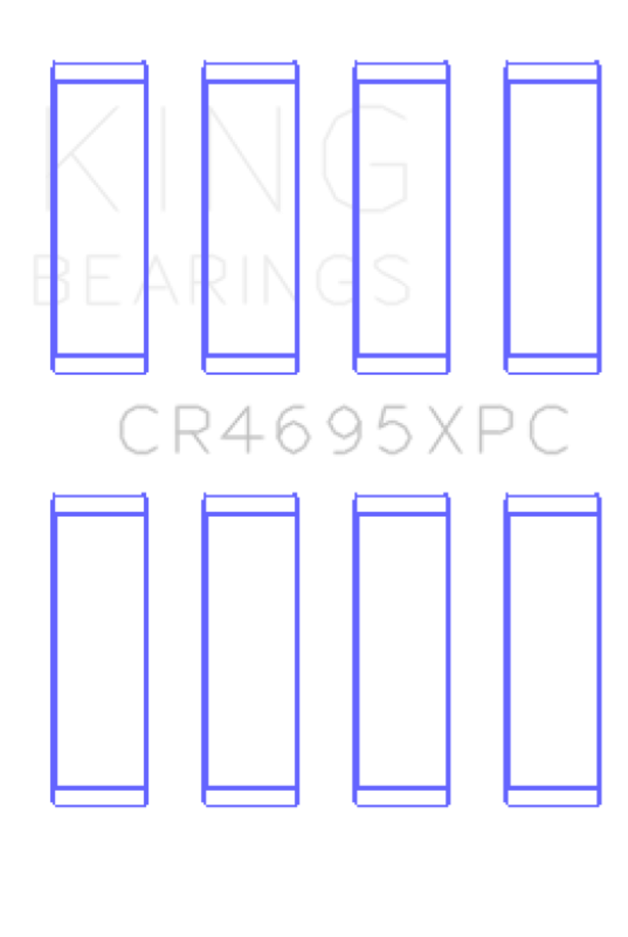 Picture of King Engine Bearings KING Connecting Rod Bearings - CR4695XPC.026