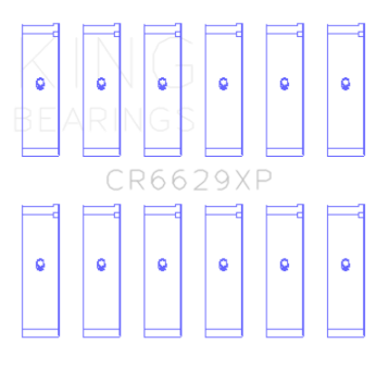 Picture of King Engine Bearings KING Connecting Rod Bearings - CR6629XP0.25