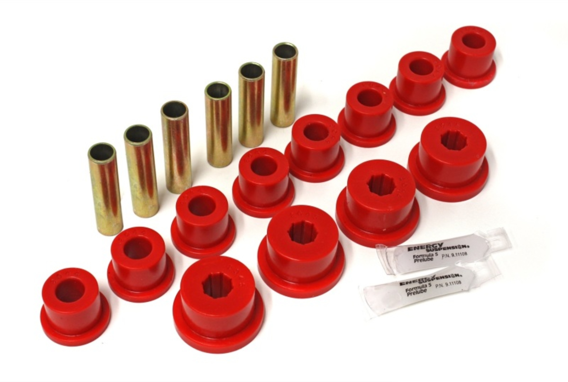 Picture of Energy Suspension ES Spring/Shackle Bush-Red Bushing Kits - 1.2102R