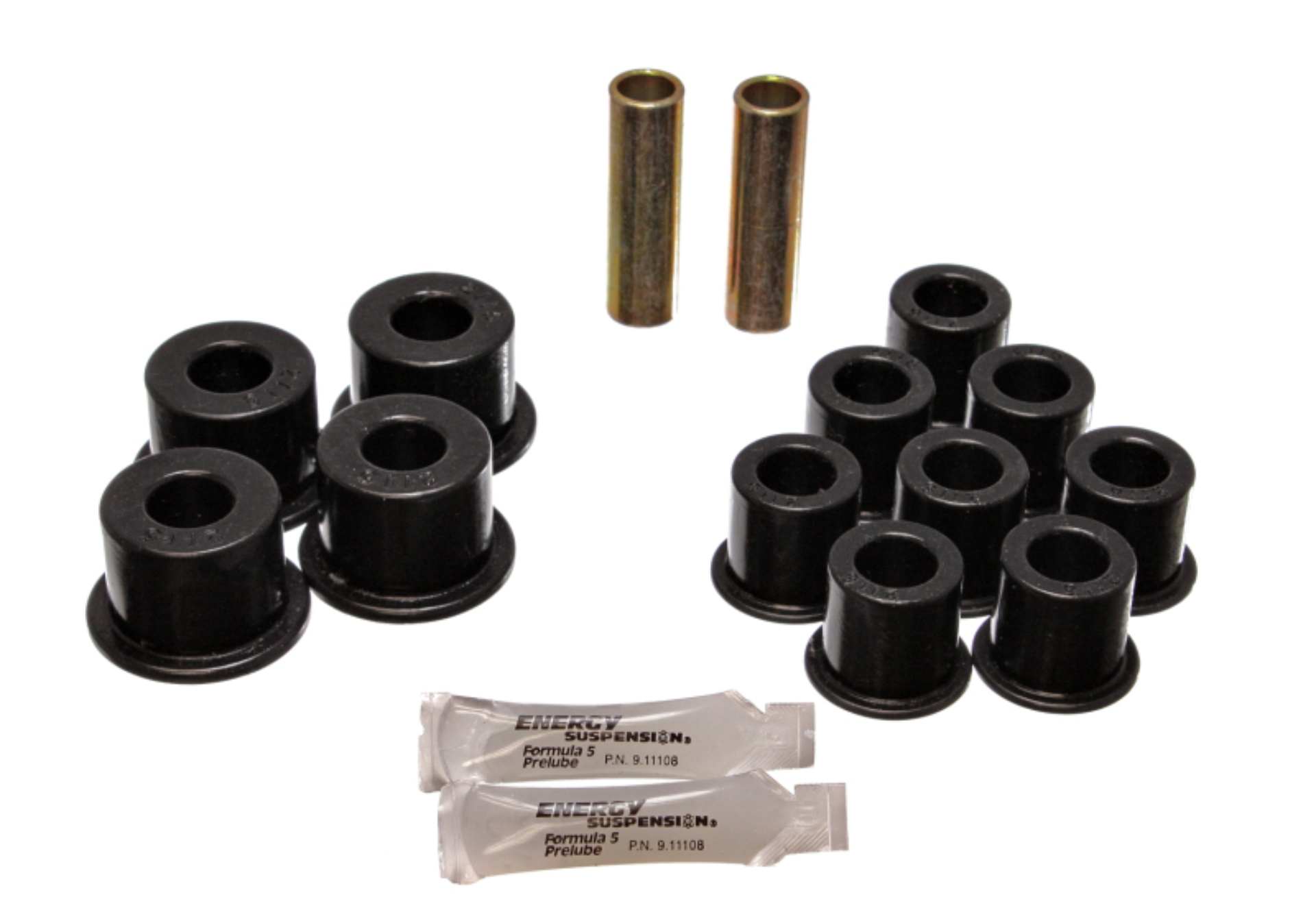 Picture of Energy Suspension ES Spring/Shackle Bush-Black Rear Bushing Kits - 14.2101G