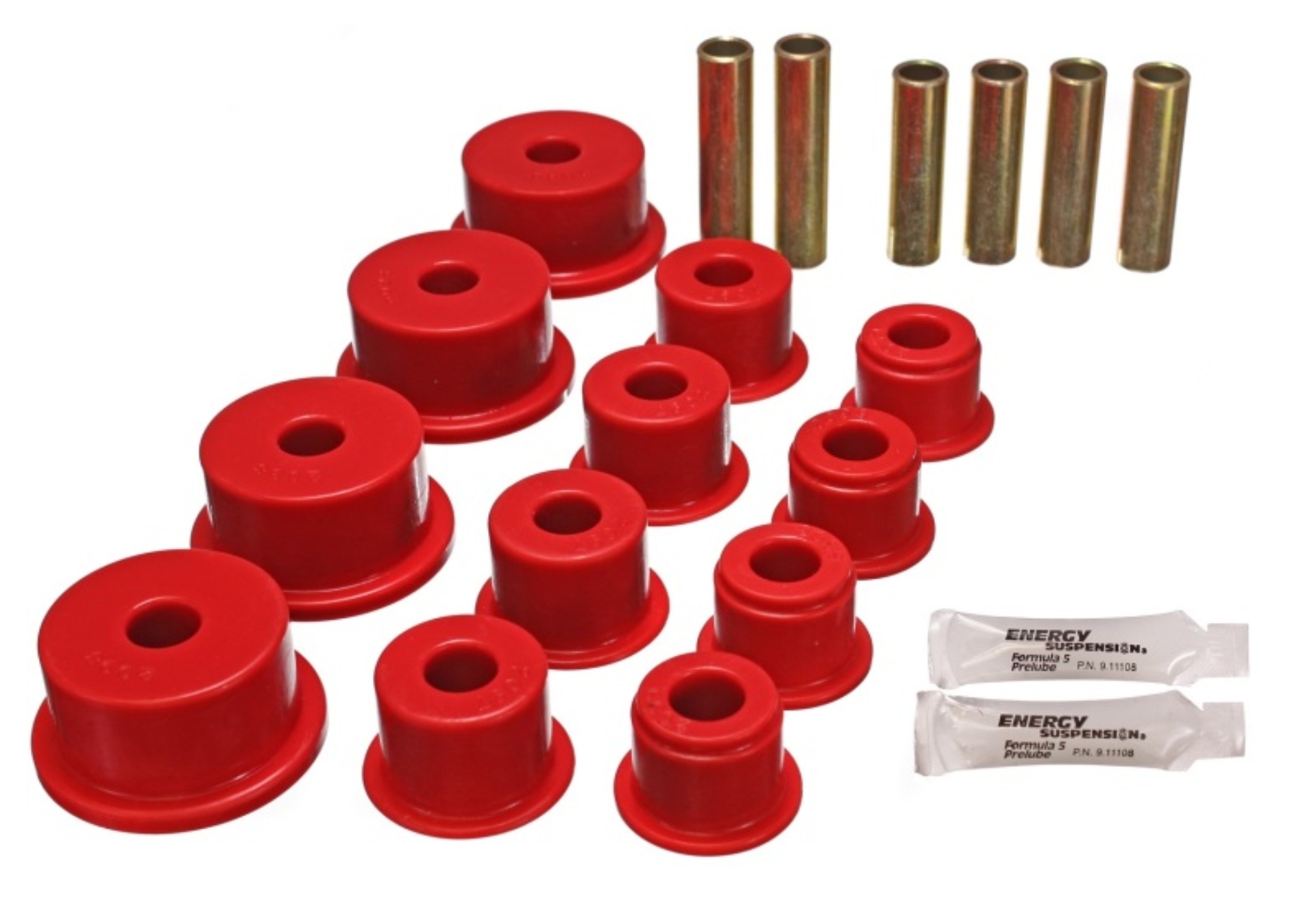 Picture of Energy Suspension ES Spring/Shackle Bush-Red Bushing Kits - 2.2109R