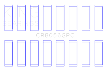 Picture of King Engine Bearings KING Connecting Rod Bearings - CR8056GPC.026