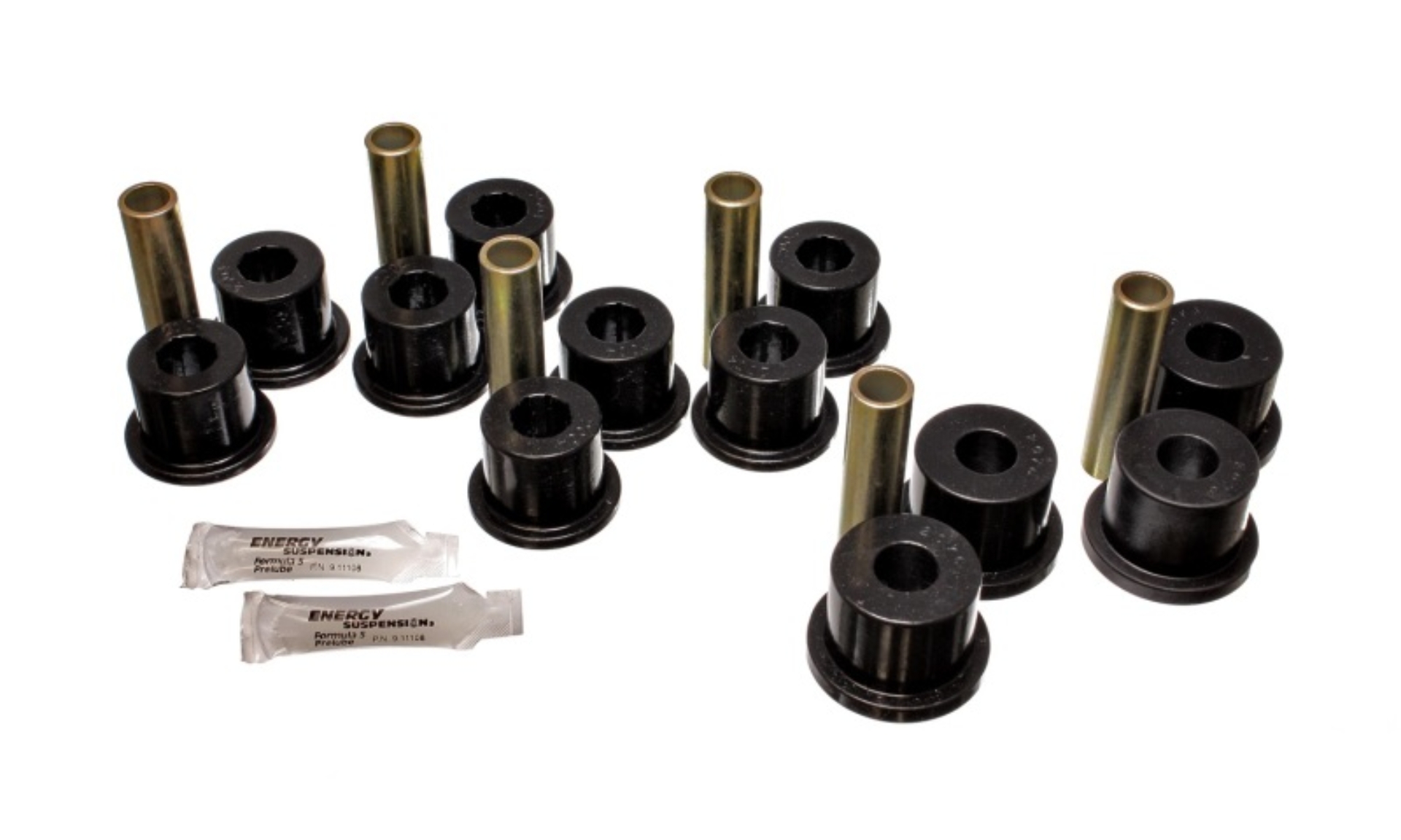 Picture of Energy Suspension ES Spring/Shackle Bush-Black Rear Bushing Kits - 3.2107G