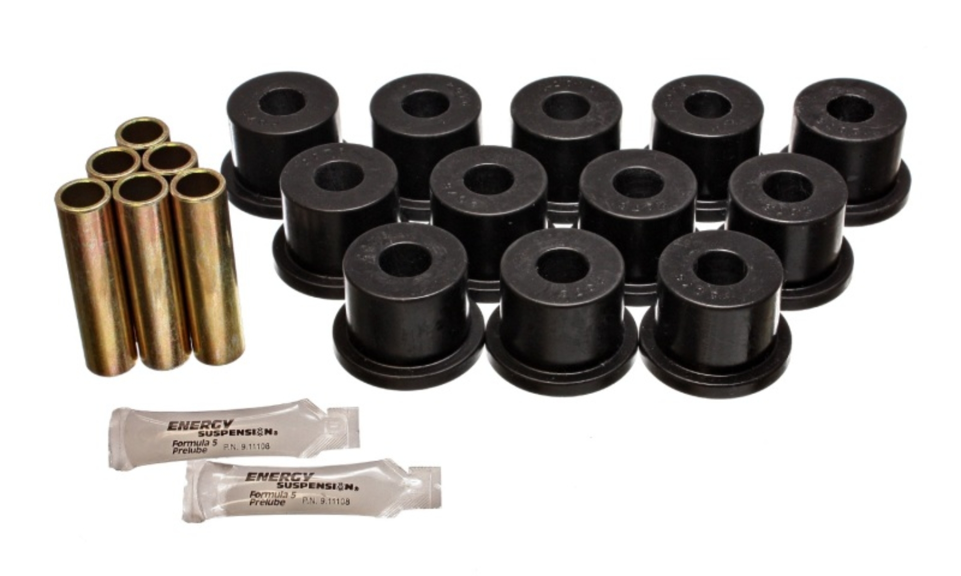 Picture of Energy Suspension ES Spring/Shackle Bush-Black Rear Bushing Kits - 3.2120G