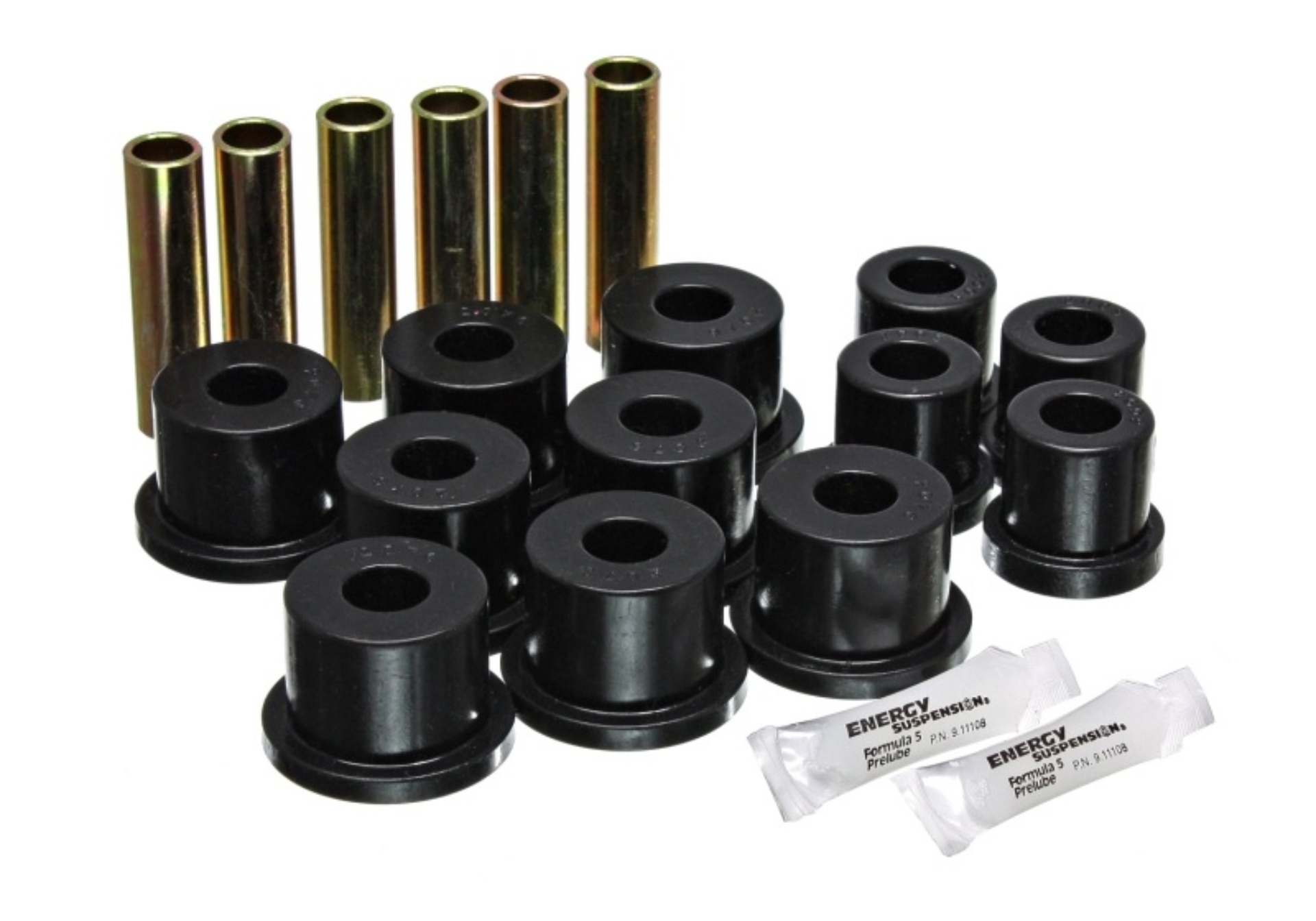 Picture of Energy Suspension ES Spring/Shackle Bush-Black Rear Bushing Kits - 3.2117G