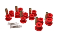 Picture of Energy Suspension ES Spring/Shackle Bush-Red Rear Bushing Kits - 3.2107R