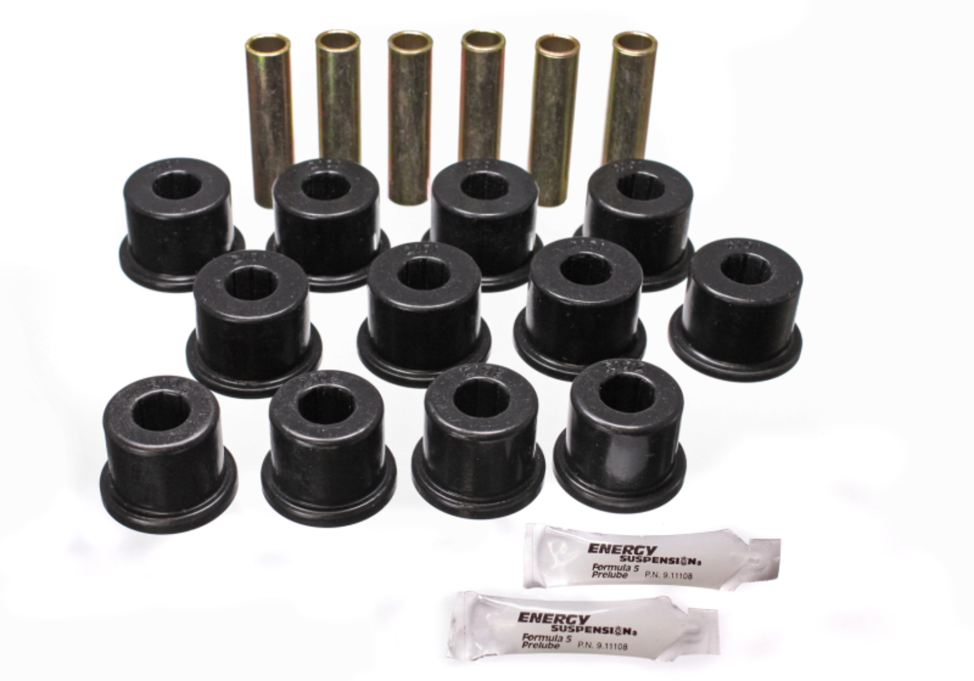 Picture of Energy Suspension ES Spring/Shackle Bush-Black Rear Bushing Kits - 3.2128G